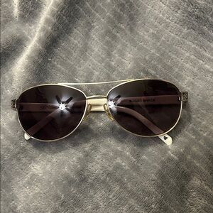 Brighton Gold Aviator Sunglasses